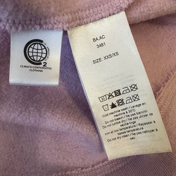 GANNI Isoli Oversized Raglan Sweatshirt in Orchid Blossom - Picture 10 of 12